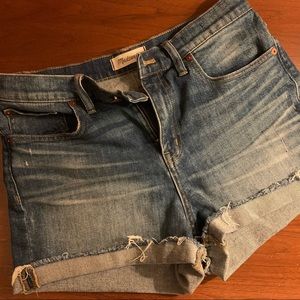 Madewell High-Rise Denim Shorts